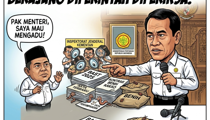 Niat Mengadu ke Mentan Amran, Produsen Benih Sultra Ini Malah Berujung Diperintah Diperiksa!