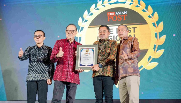 Tumbuh Melesat, Bank Sultra Sabet Penghargaan Best Regional Champion Awards 2026