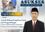 Duduki Jabatan Baru, Tageli Lase Kini Pimpin Bidang Pengadaan Tanah BPN Sultra
