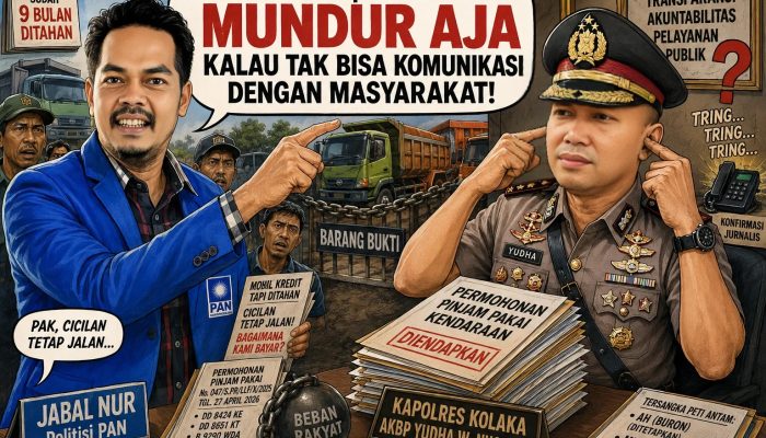 Jabal Nur ke Kapolres Kolaka: Mundur Aja Kalau Tak Bisa Komunikasi dengan Masyarakat!