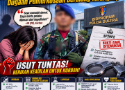 Wanita 20 Tahun Laporkan Oknum Brimob ke Propam Polda Sultra, Dugaan Pemerkosaan Berulang Terungkap