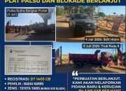 Nekat Melawan Hukum, Mobil Berplat Nama Nadia Hamid Sengaja Dipakai Blokir Akses PT PMS