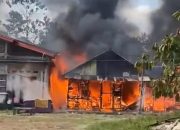 Dua Rumah di Wawotobi Konawe Terbakar, Diduga Akibat Korsleting Listrik