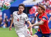 Declan Rice Pulih, Siap Jadi Starter saat Inggris Hadapi Argentina