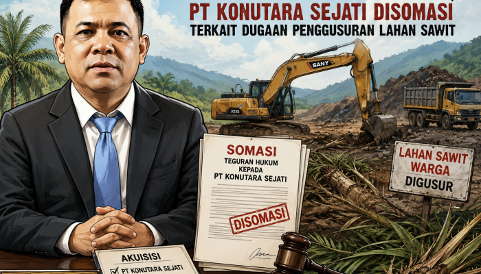 Haji Isam Perluas Bisnis Nikel di Konut, PT Konutara Sejati Disomasi Terkait Dugaan Penggusuran Lahan Sawit
