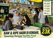 Raw & Ripe Hadir di Kendari, Tawarkan Konsep Healthy Food dengan Harga Mulai Rp23 Ribu