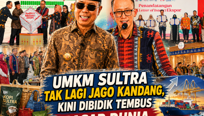 UMKM Sultra Tak Lagi Jago Kandang, Kini Dibidik Tembus Pasar Dunia