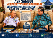 ASR Sambut Menaker di Kendari, Sultra Dapat Jatah 10 Ribu Program Pengembangan SDM
