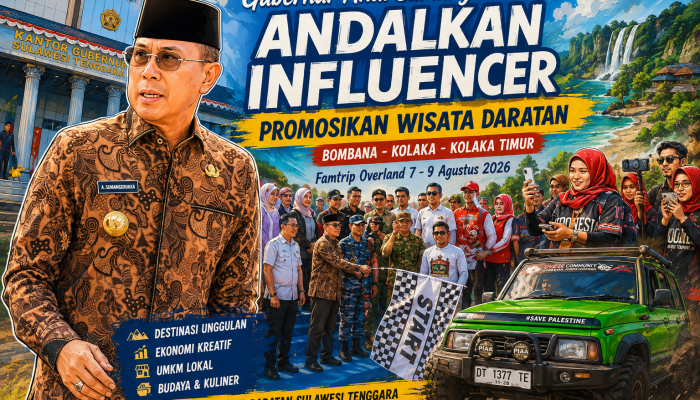 Andi Sumangerukka Andalkan Influencer Promosikan Wisata Daratan