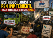 Distribusi Logistik PSN IPIP Terhenti, Dugaan Blokade Jalan Seret Nama PT Vale